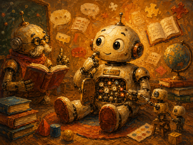Lenny the LLM: Life as a Language Model